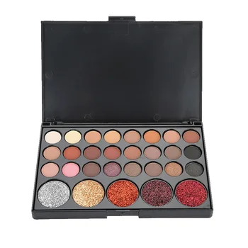 

29 Mixed Color Eye Makeup Nude Matte Shimmer Eyeshadow Palette Long Lasting Waterproof Eye Shadow Glitter Powder Cosmetic Set
