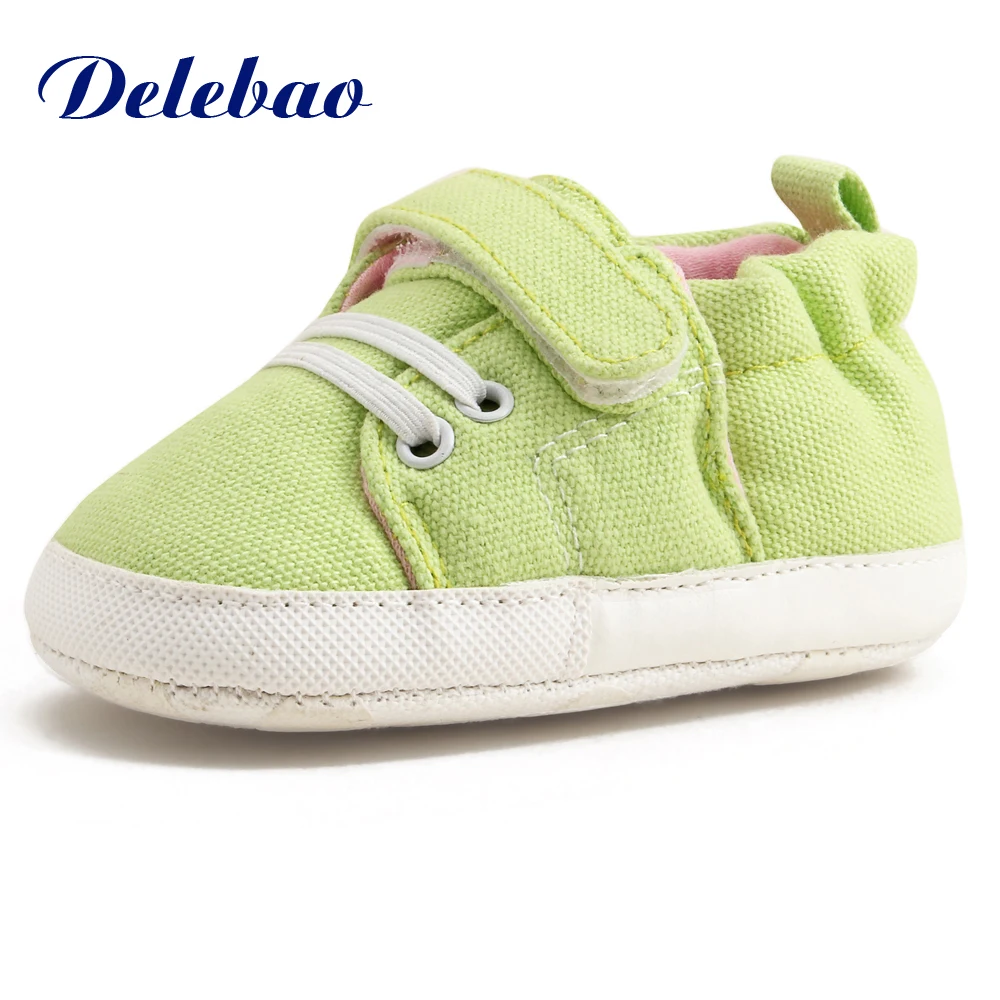 Delebao 2017 Design Spring/Autumn Baby Shoes Unique PU Non-slip Baby Boy & Baby Girl Shoes Thick Cotton First Walkers Wholesale