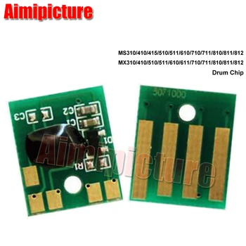 

5X 50F0Z00 Drum chip MS310 MX310 MS410 MX410 MS510 MX510 MS610 MX610 for Lexmark 310 410 510 610 drum chip 60K