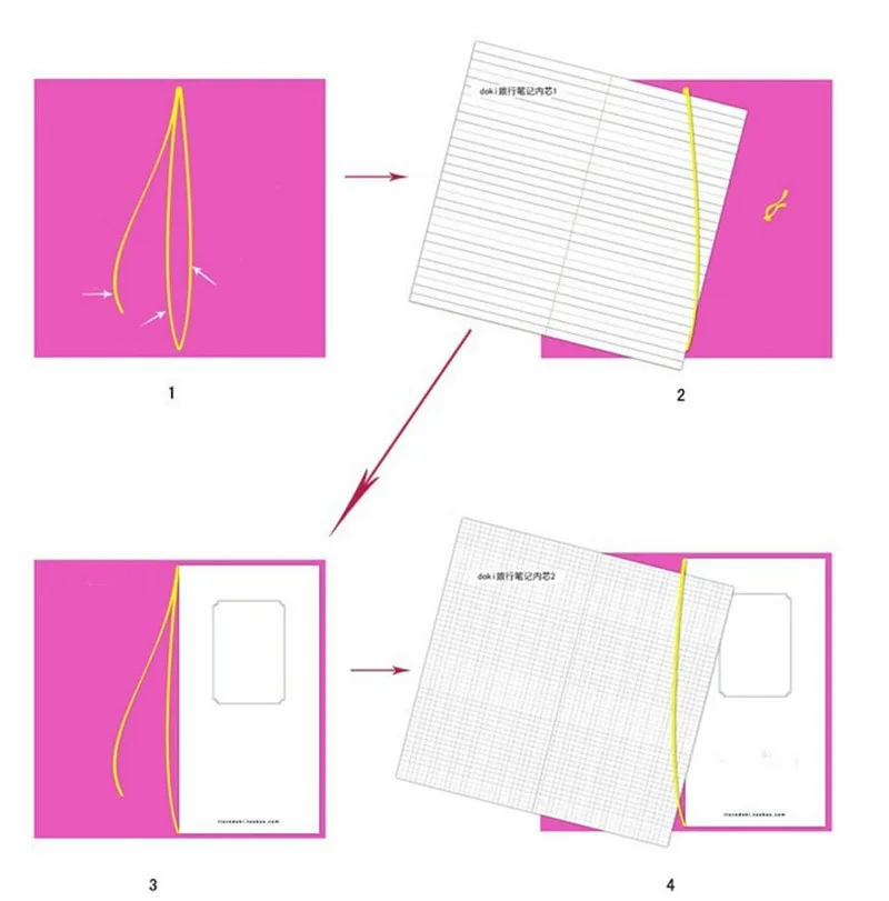 2015-2016 New Cute Doki Notebook Kawaii Agenda Planner Organizer Daily Week Planer stationery travlel Journal21