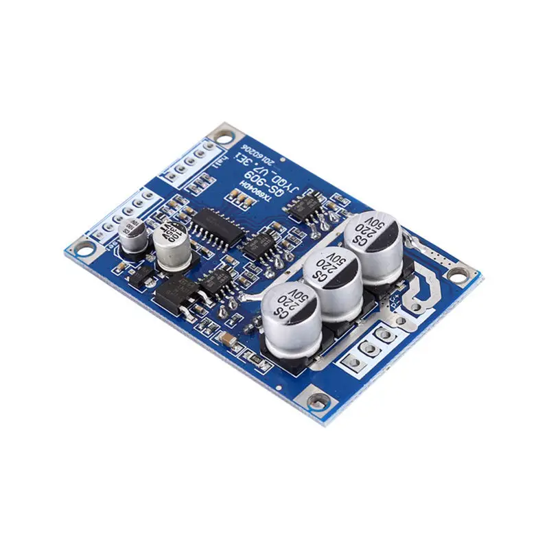 Dc 12 V 36 500W Бесщеточный мотор контроллер модуль зал сбалансированный