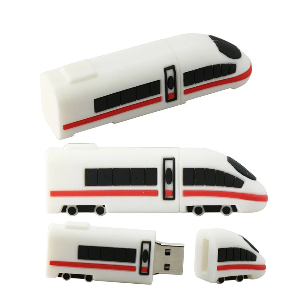 Гаджет поезд Pen Drive реальная Ёмкость 4 ГБ 8 16 32 64 USB 2 0 диск флэш-диск карты