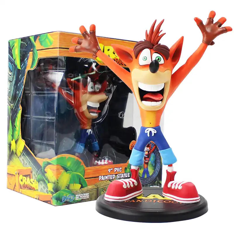 crash bandicoot pvc statue