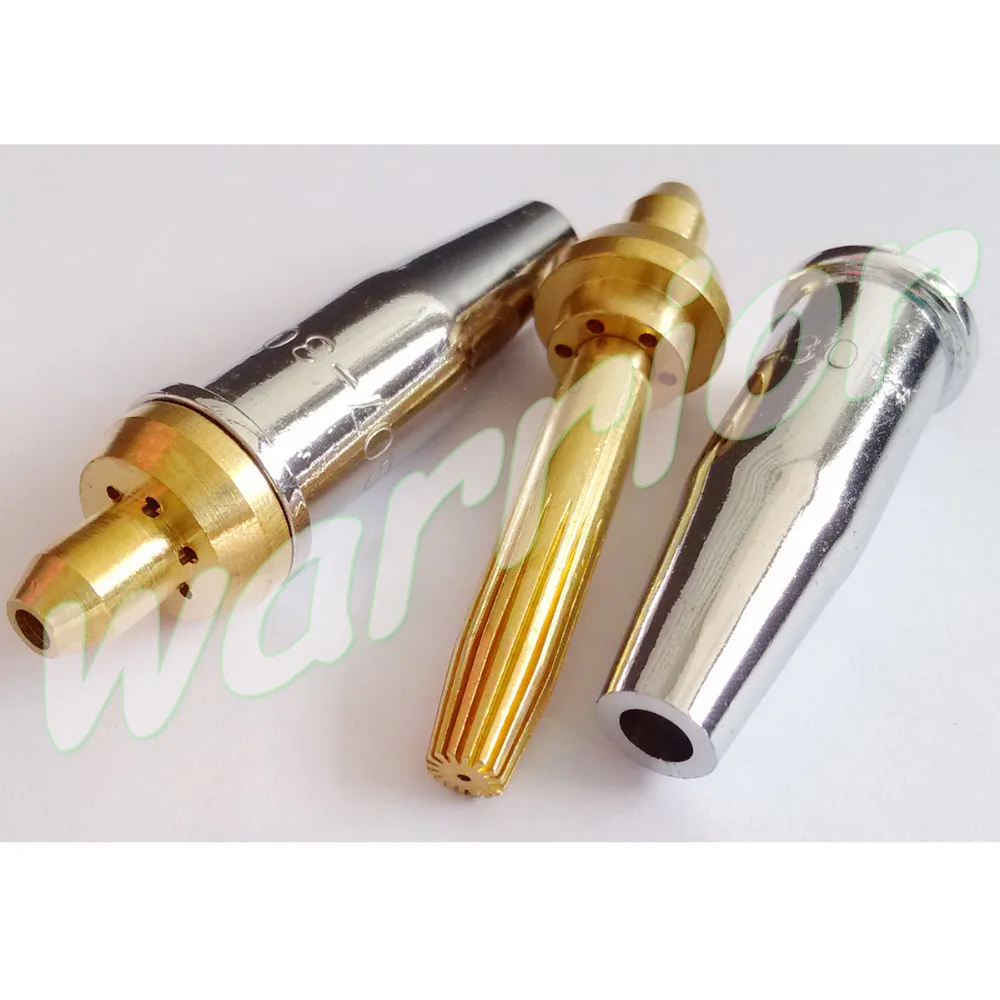 2pcs Propane Gas Cutting Nozzle Tips 1 for G07 30 torch Seperated