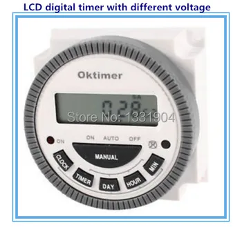 

220VAC Mini LCD Digital Power Weekly Programmable Control Timer Switch CN304A