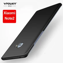 For Xiaomi Mi Note 2 case Vpower silky feel pc Protection hard shell shield Case For xiaomi note2 case Black