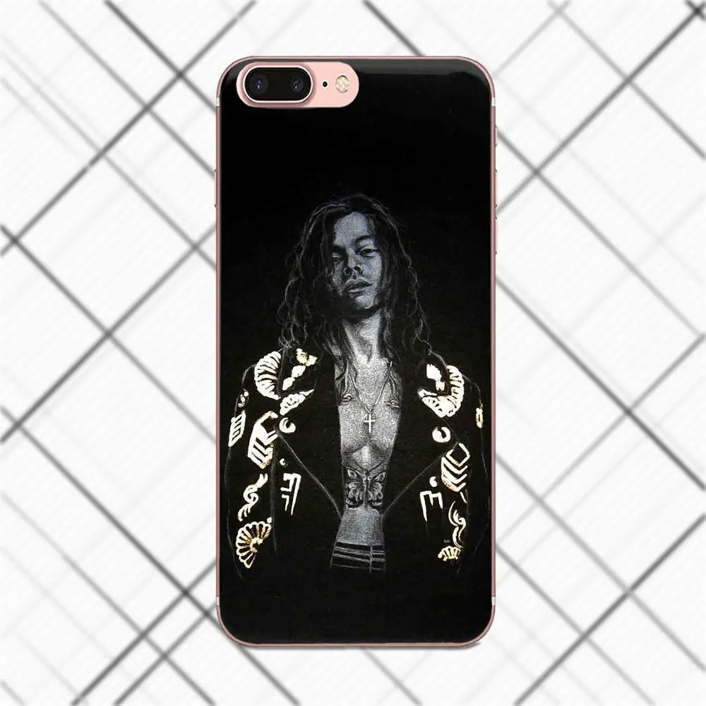 Tpwxnx Гарри Estilos де Tatuaje одном направлении для Samsung Galaxy A3 A5 A7 J1 J2 J3 J5 J7 2015 2016 2017 ТПУ