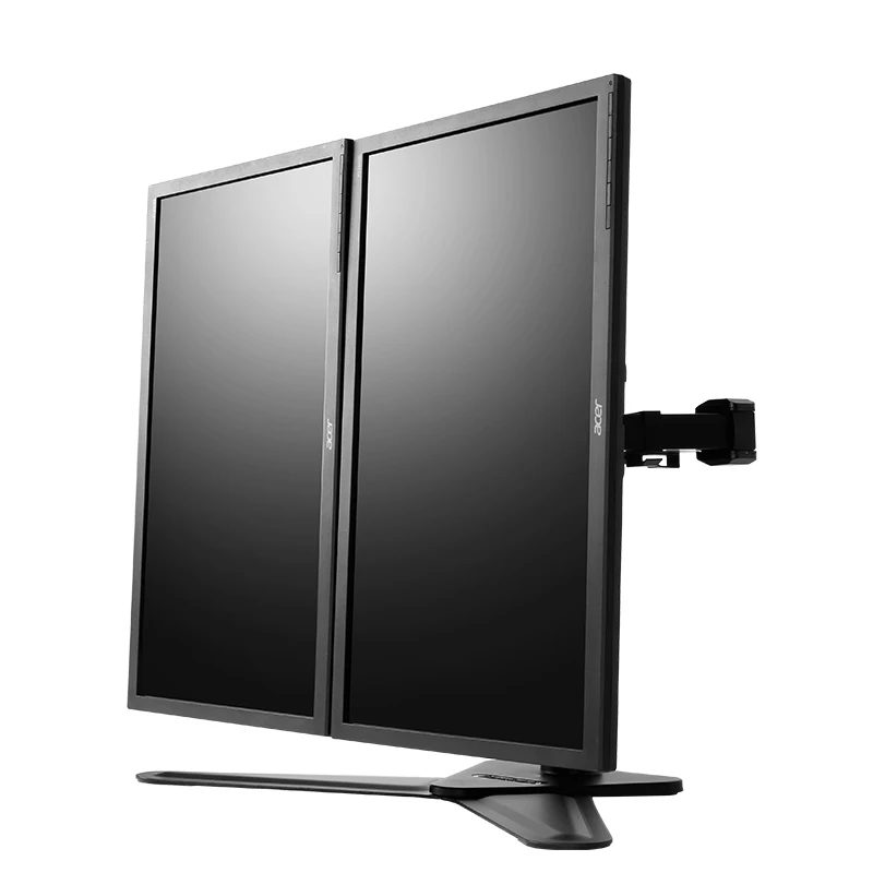 Suporte de Montagem Desktop Monitor Duplo Braço Movimento Completo Led Lcd Computador Expositor Max. Loading 10kgs Cada Cabeça D2d 10 -30 - Imagem 6