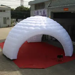 7mD гигантский надувной купол палатка с 3 дверями N съемные стены ВЕКО для выставки автомобилей