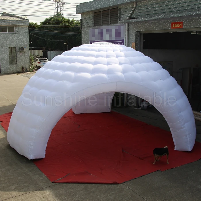 

7mD giant inflatable dome tent with 3 doors N removeable veco walls for car exhibition