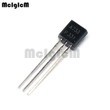 Free shipping 100pcs in-line triode transistor TO-92 0.1A 50V PNP 2SA733 A733 Free shipping 100pcs in-line triode transistor TO-92 0.1A 50V PNP 2SA733 A733