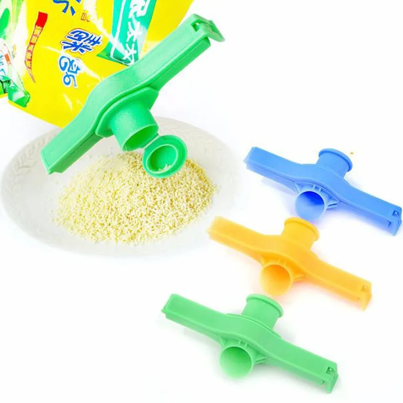 

Bag Clips Damp-Proof Seal Clip With Cover Seasoning Snack Bags Sealing Clip Food Storage Bag Clip EGN283