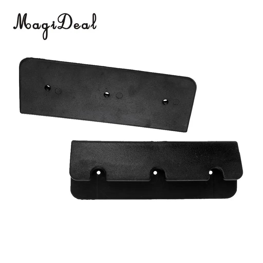 MagiDeal Marine Boat Seat Hook Clip for Inflatable Fishing Boat Rib Dinghy Kayak 2Pcs Black Rowing Rafting Accessories