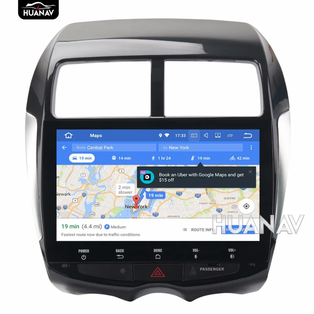 Sale 10.2" Big screen 8 core Android8.0 Car DVD player GPS navigation for MITSUBISHI ASX RVR Outlander Sport 2010-2014 Auto Stereo 3