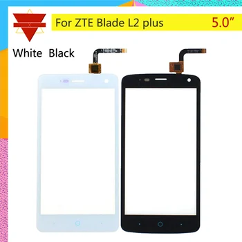 

10Pcs/lot Touch Screen Digitizer For ZTE Blade L2 plus L370 C370 L2Plus Touch Panel Touchscreen Lens Front Glass Sensor NO LCD