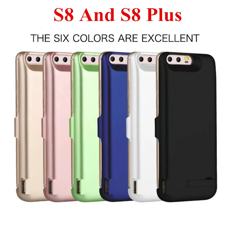 

5500Mah For Samsung Galaxy S8 Battery Case External S8 Battery Charger Case Power Bank 6500mah For Samsung S8 Plus Battery Case