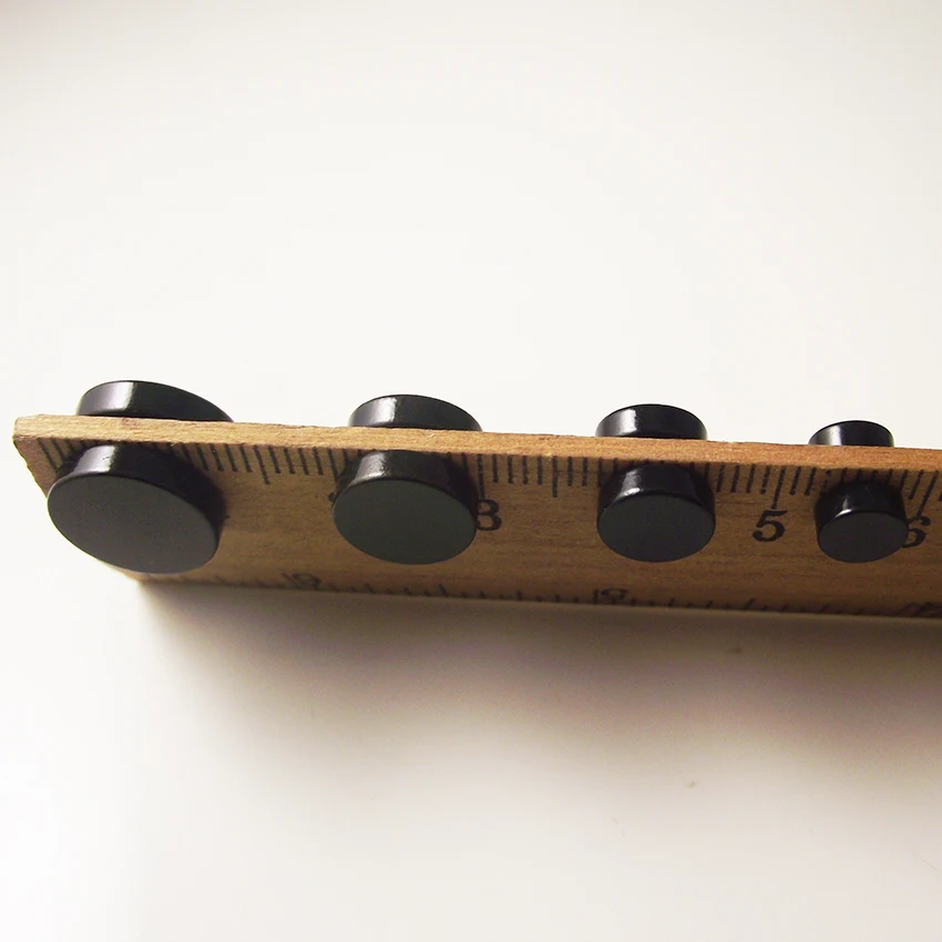 2018 черные из нержавеющей титановой стали круглые магнитные клипсы поддельные