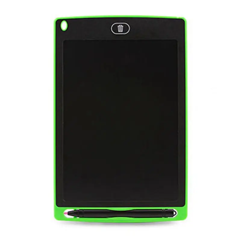 Green Игрушки для рисования 8,5 дюймов ультра-тонкие планшеты портативная электронная доска для письма детская развивающая игрушка доска для рисования для детей Gif - Цвет: Green