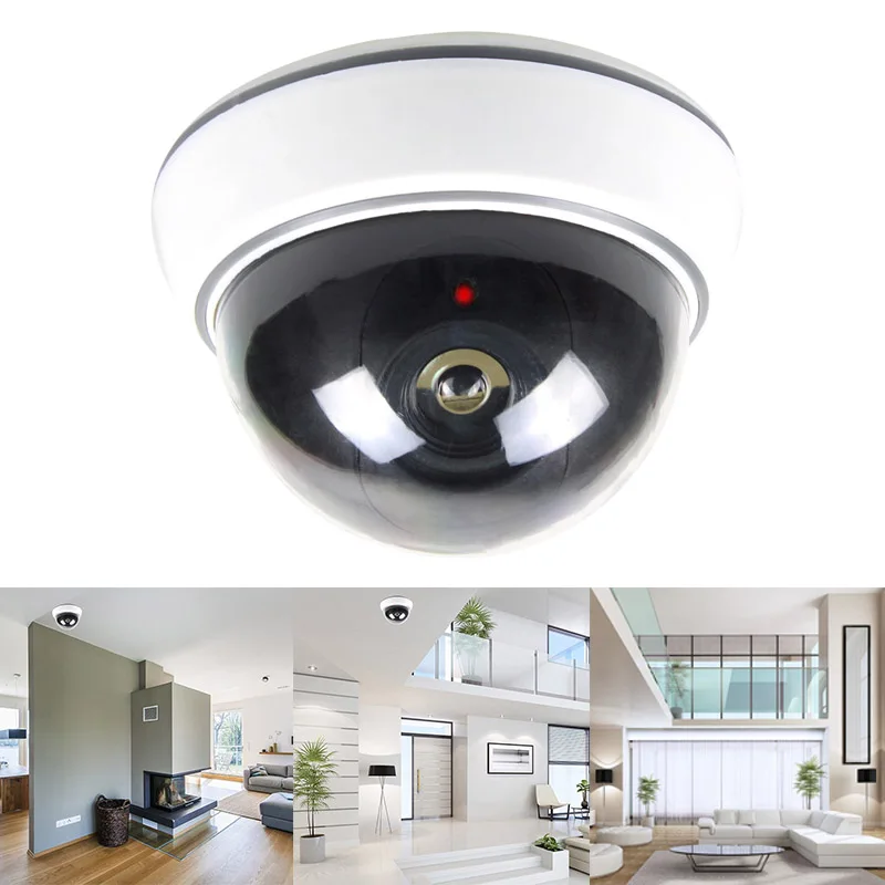 

Simulation Dummy Security Surveillance Fake Camera with LED Light for Outdoor Indoor LCC77