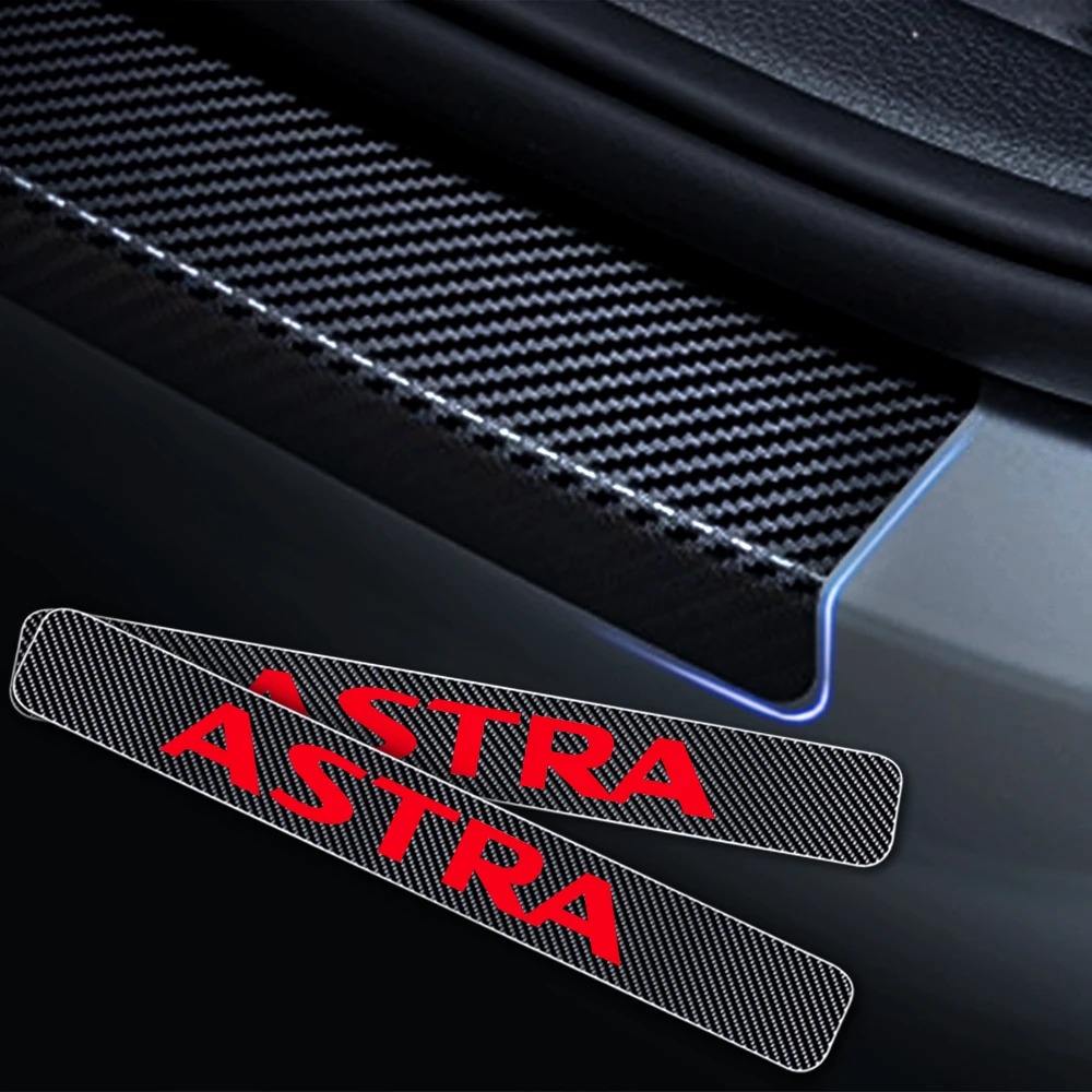 Наклейка из углеродного волокна для Opel Corsa Mokka Vivaro Antara Astra Insignia Накладка на порог