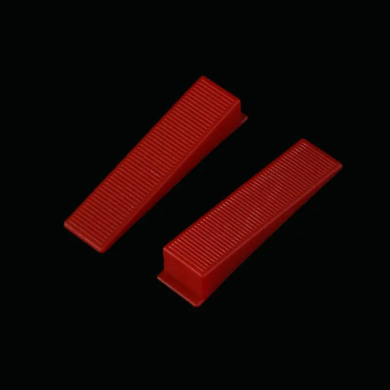 Plastic Ceramic Tile Leveling System Tile Leveler 100 Clips+100 Wedges Tiling Flooring Tools Wedges Clips