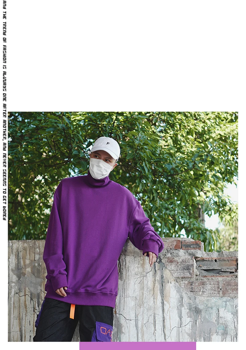 Hoodies Sweatshirts Mens Big Size Street Punk Hip Hop Hoodie Sweatshirt Pullover  (24)