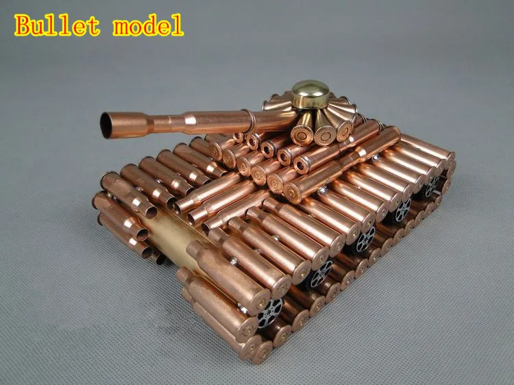 Battle tank Bullet shell crafts bullet shell model military tank model
