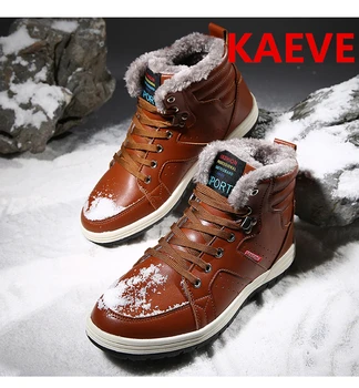 

Men Boots 2017 Men Leather Boots Autumn winter Fashion Men Shoes Casual Breathable Big Size