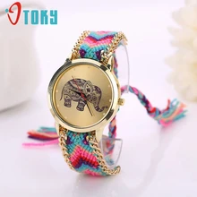 Excellent Quality Vintage Women Native Handmade Quartz Watch Knitted Dreamcatcher Watch font b Relojes b font