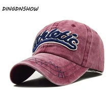 [DINGDNSHOW] брендовая бейсболка Snapbacks шляпы хлопок печать буквы хип хоп кепка патч Летняя шляпа для мужчин и женщин