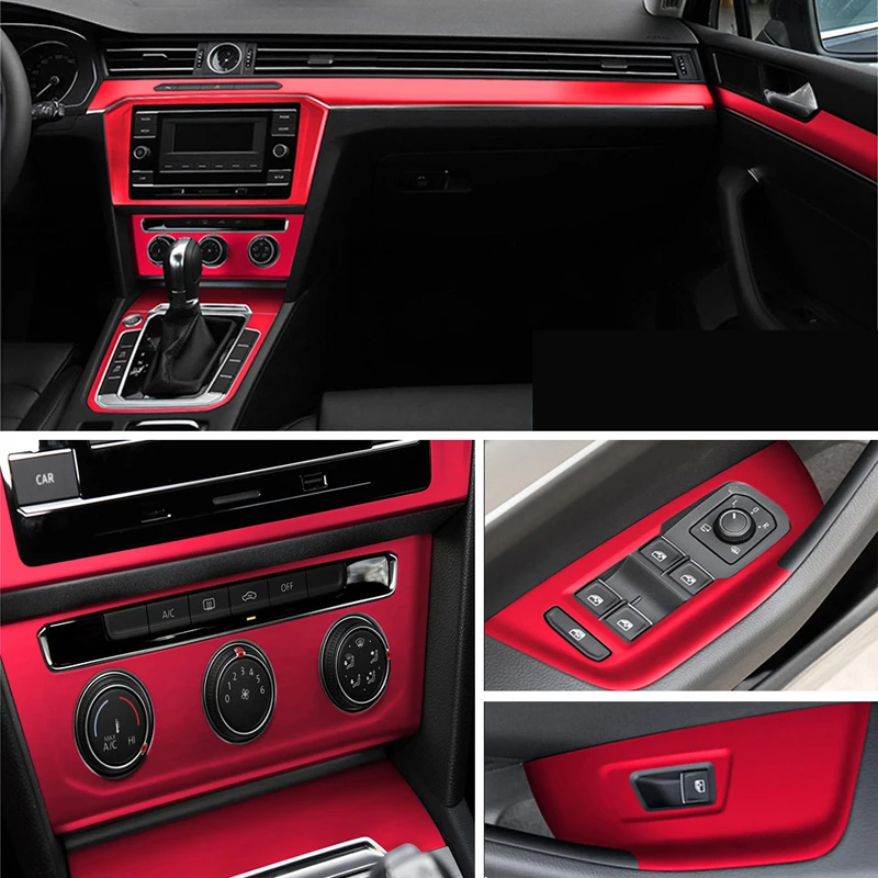 Для Volkswagen VW Passat B8 интерьерная Центральная панель управления дверная ручка 3D/5D