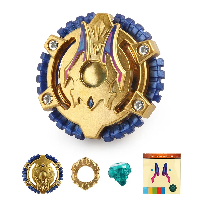 Gold style Beyblades Metal Fusion Beyblades Set Storage Box Top Beyblade burst bey blade Launcher Bayblade Toys For Children 