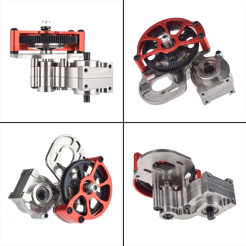 

90021 90022 Transmission gearbox 90028 90016 SCX10 Replacement Metal Remote control Crawler