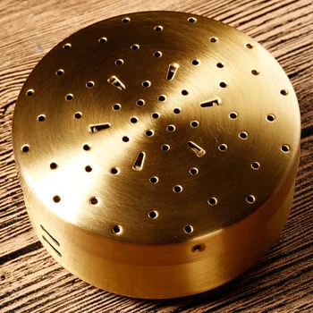 

massage portable Moxibustion box smokeless household Round shape free shipping