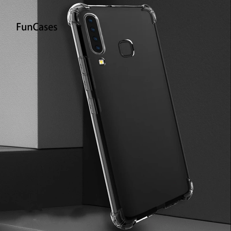 Прозрачные телефонные чехлы для samsung S10 Lite плюс A750 A7 2018 A9S A6S чехол мягкий Galaxy S8 S9 A8 A6