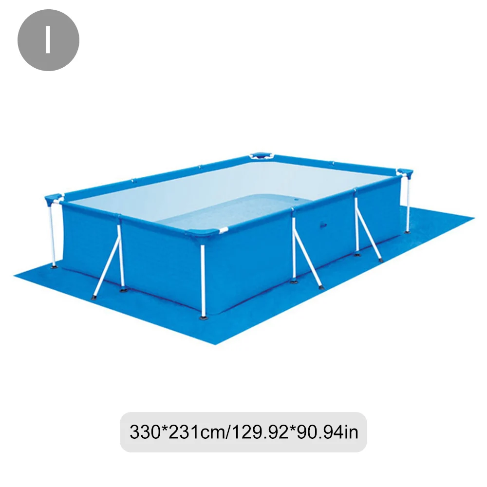 Покрытие для бассейна, коврик для бассейна, высокое качество, защита от УФ-лучей, полиэстер, защита от дождя, пылезащитный чехол, аксессуары для бассейна - Цвет: I