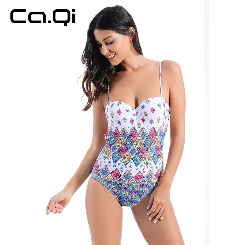 

2017 New maio Women's Swimsuit Sexy Printing Tight Swimwear Women
