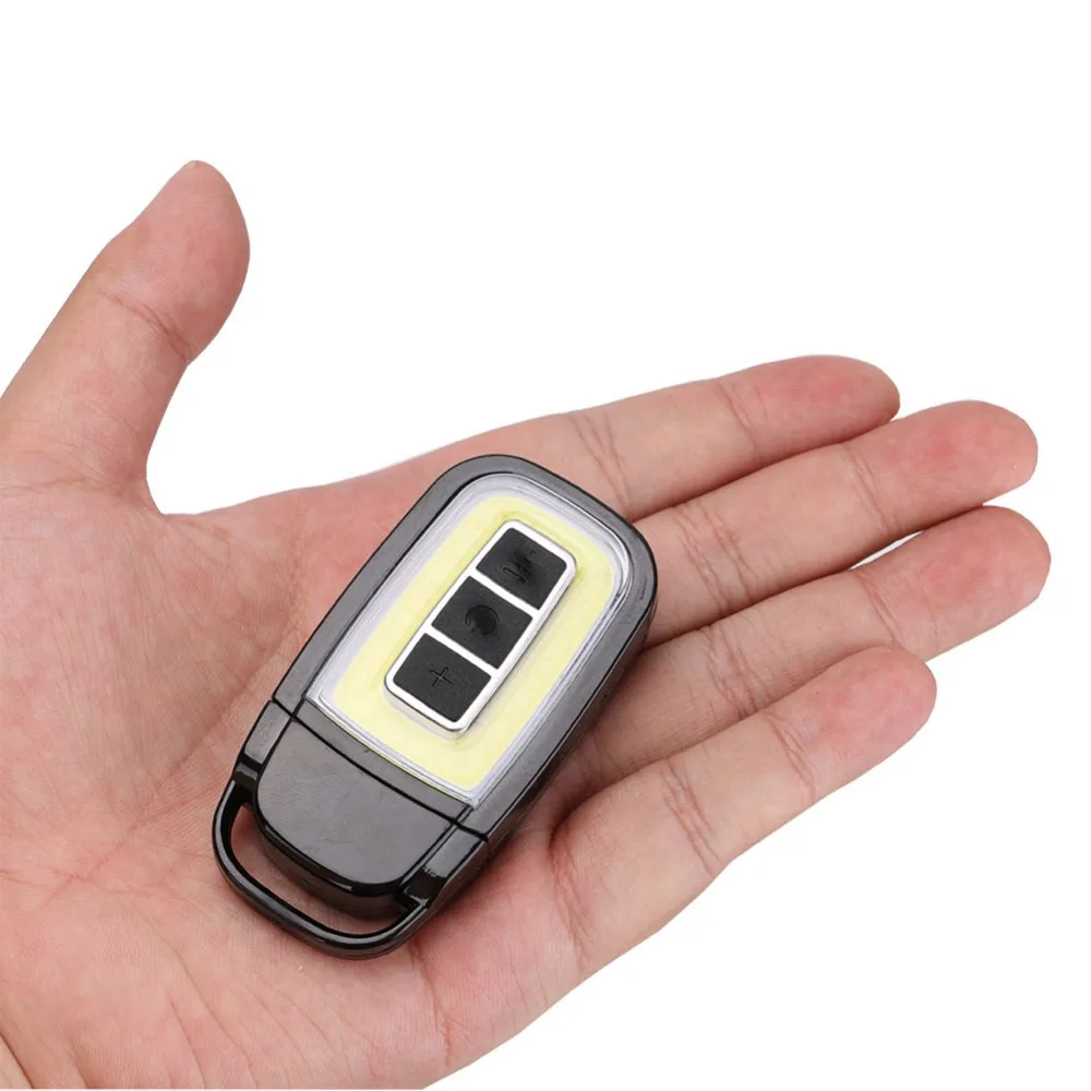 SANYI Mini USB Перезаряжаемый COB светодиодный светильник фонарь Карманный Удобный светильник портативный походный фонарь Встроенный перезаряжаемый аккумулятор