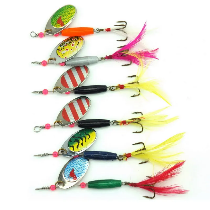 12pcs 18CM 77g Hard fishing spinner bait artificial blades for metal