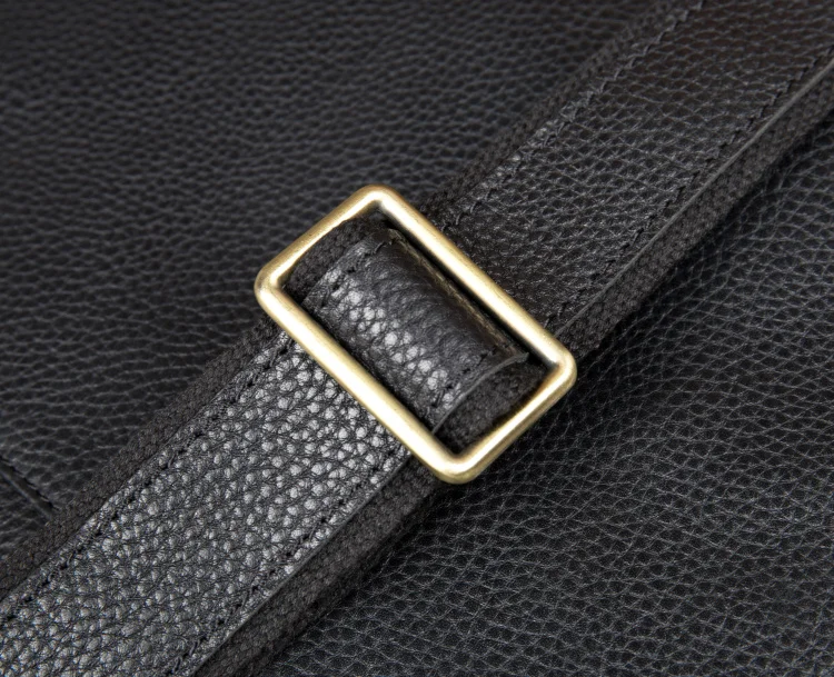 Лапо Бизнес Портфели натуральная кожа знаменитый бренд мужчины Портфели, 15 дюймов коммерческий ноутбук Портфели, через плечо сумка