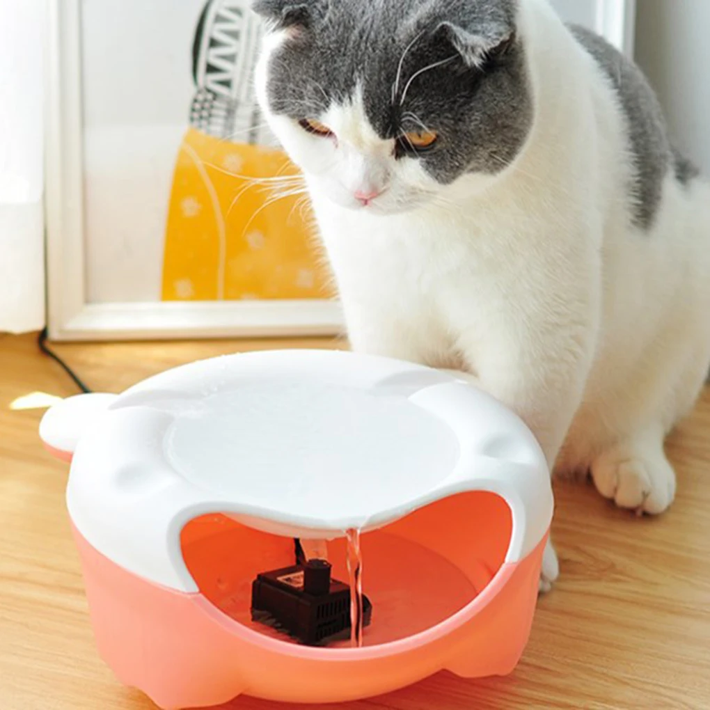 Pet Automatic Water Fountain Feeder Drinking Bowl Electric Auto Drinking Dispenser Filter
