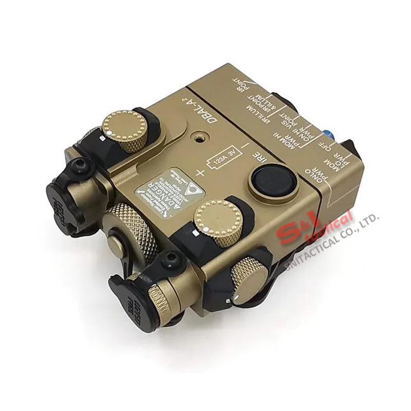 Тактический DBAL A2 светодиодный Белый свет 200 lume оружие Свет с красным лазером