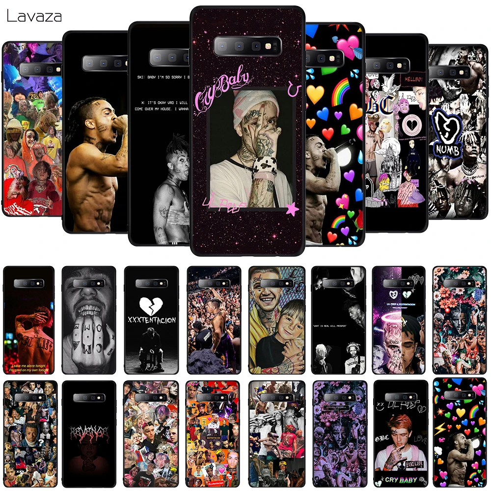 

Lavaza XXXTENTACION & Lil Peep Soft Phone Cover for Samsung Galaxy S8 S9 S10 Plus A6 A8 A9 2018 A30 A50 TPU Case