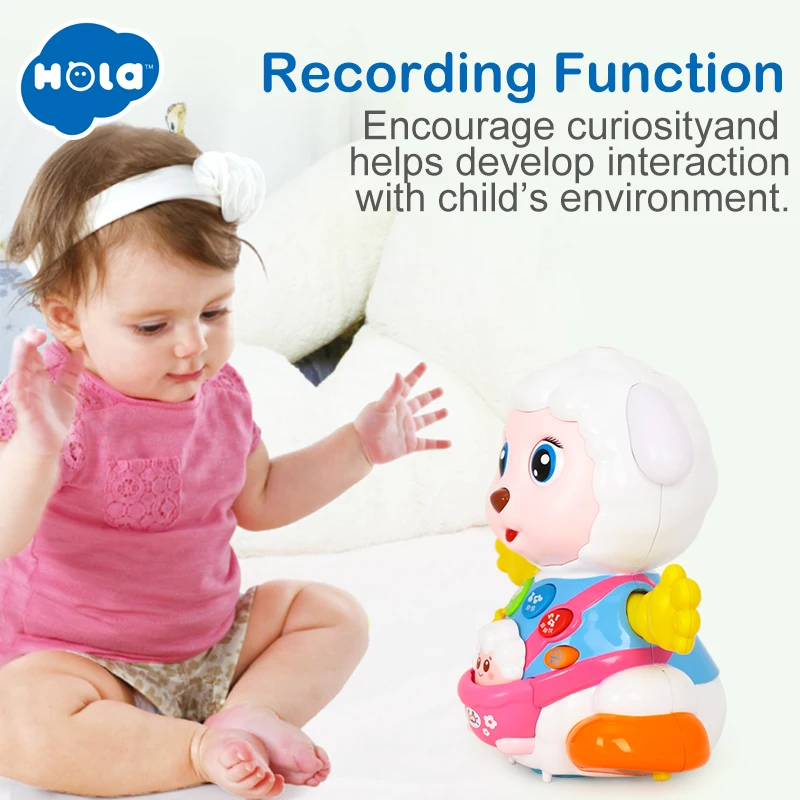 Electronic Pets ABS music sounding interactive electric sheep 0 - 1 - 2 years old Baby early education toys can sing walk