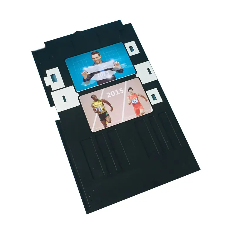 Пластиковая карточка для струйной печати из ПВХ epson p50 t60 R90 R330 R390 L800 L801|pvc id card tray|id