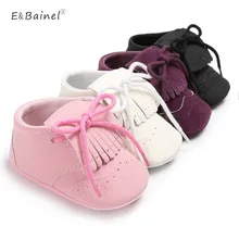 Одноцветное для маленьких девочек Обувь мягкие moccs бахрома мягкая подошва детская обувь Обувь для младенцев из искусственной замши для новорожденных Мокасины