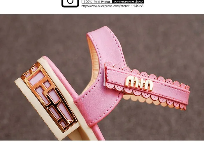 Rhinestone Princesse Girls Leather Sandals Summer Fashion Dancing Flower Diamond Bowknot Sandal Elsa Shoes Ninas Chaussure Fille 444 (11)