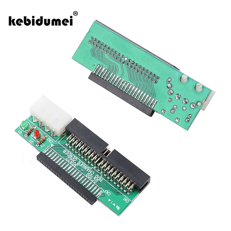 

kebidumei New 44Pin 2.5 " HDD to 3.5 " IDE 40Pin Interface Hard Disk Drive HDD Converter Adapter for Laptop Desktop PC Computer