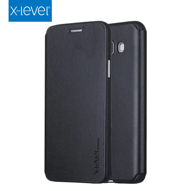 X Level FIB Luxury PU Leather Flip Cover for Samsung Galaxy A3 A5 A7 2017 A510
