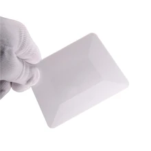 FOSHIO виниловая пленка из углеродного волокна, белая мягкая тефлоновая Скрепка 11*8 см, инструмент для тонирования окна, автомобильная наклейка, обертка, пинг, аксессуары для укладки